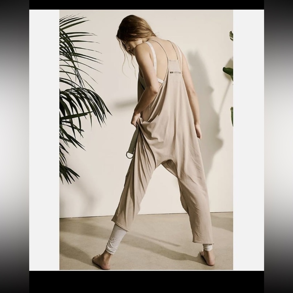 Free People Hot Shot Movement Onsie Romper Overalls
